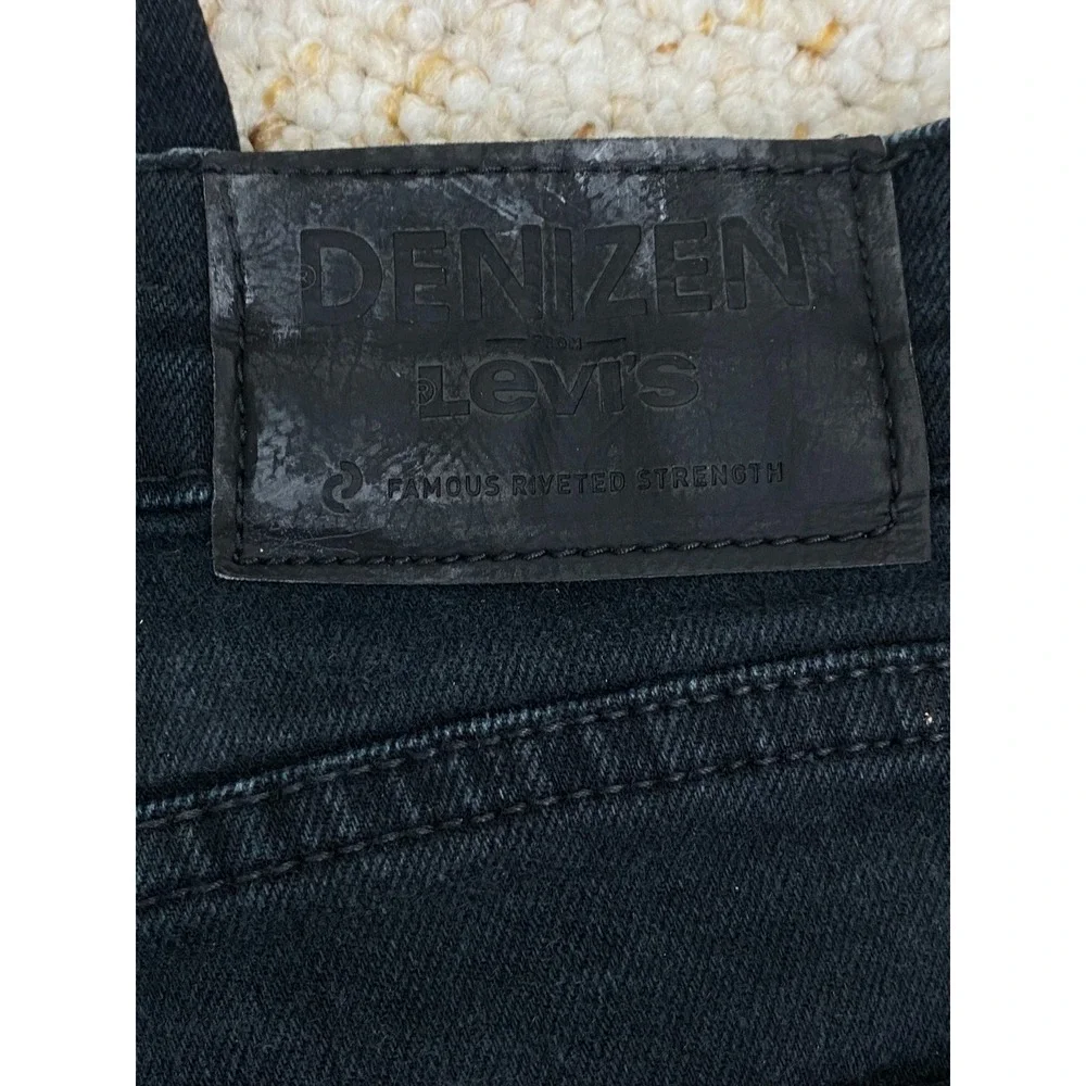 Denizen Men's Jeans 28X32 216 Skinny Fit Black Stretch‎ Denim Comfort Minimalist